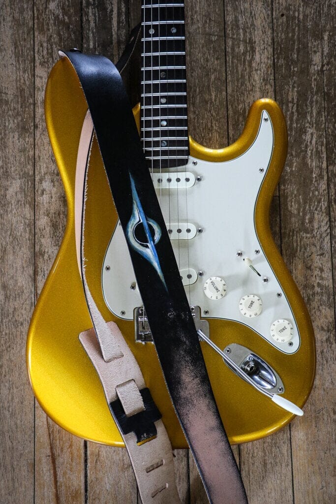 Black Hole Guitar Strap