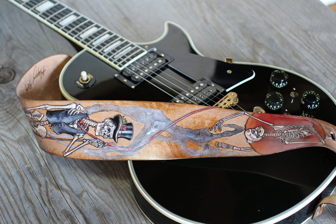 Day of The Dead Guitar Strap