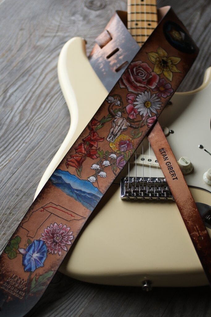 Family love guitar strap