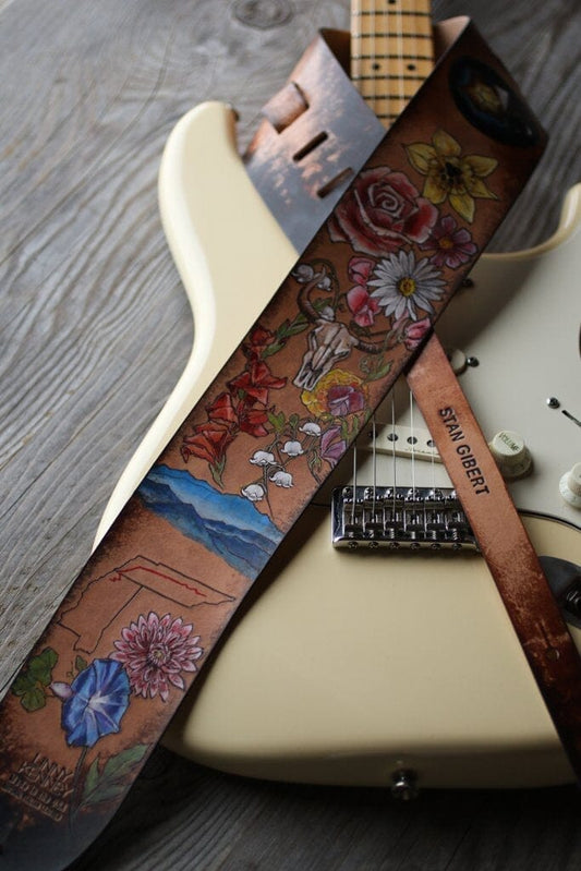 Family love guitar strap