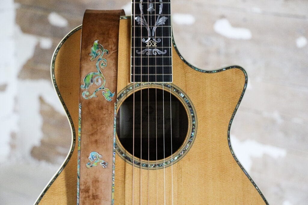 Inlay Guitar Strap