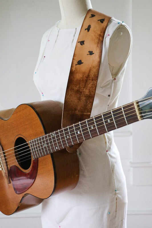 Migrating Birds Guitar Strap