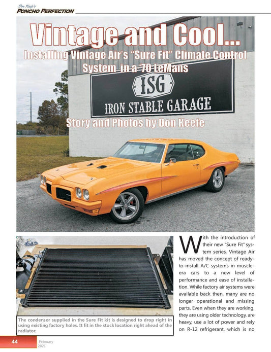 Poncho Perfection Installs SureFit Kit in 1970 Pontiac LeMans