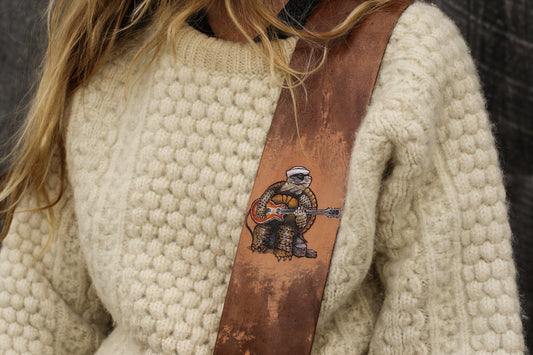 Super cool sailor turtle