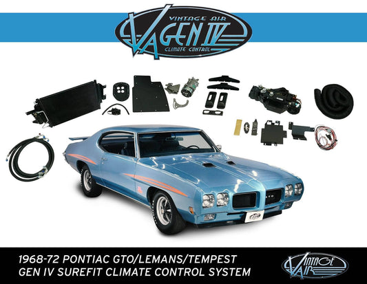 VINTAGE AIR RELEASES NEW SUREFIT CLIMATE CONTROL SYSTEMS FOR 1968-72 PONTIAC GTO/LEMANS/TEMPEST